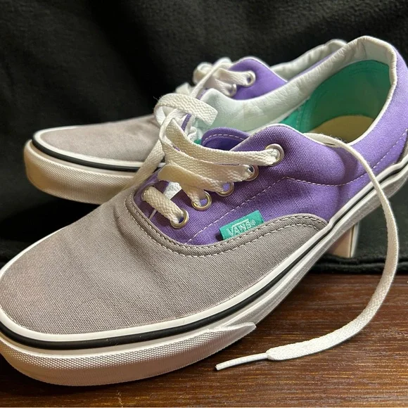 Vans Era 2 Tone Lace Up Classic Skate - Picture 2 of 7